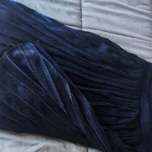 Charlotte Russe Royal Blue Metallic Skirt